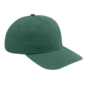 Low Fitting, Solid Color, Unstructured Six Panel Polyester Microfiber Cap. Blank