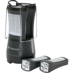 Duo (r) Tool Zone (tm) - The Ultimate Camping Lantern With A Four Panel 360 Degree Lighting