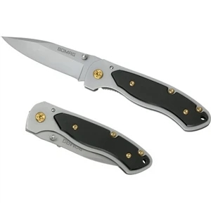Sierra (tm) Tool Zone (tm) - Pocket Knife With Single Handed Deployment Ability And Pocket Clip