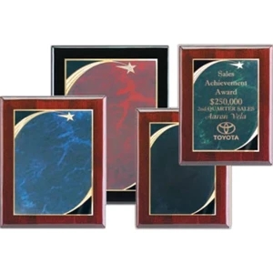 Star (r) Star Achievement - Wall Plaque With Star Achievement Plate. 8" X 10"