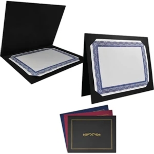 Heavy-weighted Texture Paper Presentation Jacket, Holds 11"x8 1/2" Or 10"x8"