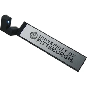 Metal Book Light; Slim And Light Weight Design To Fit Any Book. Twist On Led Light