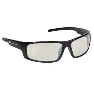 Provizgard - Contemporary Style Safety Glasses With Indoor/outdoor Lens With Black Frame