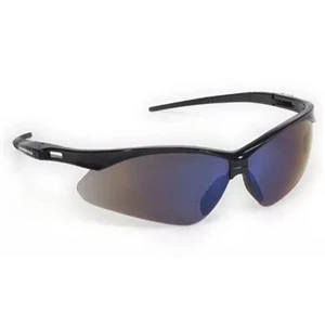 Provizgard - Blue Mirror Lens - Premium Sport Style Wrap-around Safety Glasses
