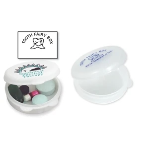 Round-the-clock - Pill Box With Round Design Made Of Polypropylene With A Living Hinge Lid