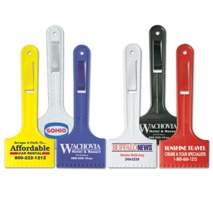 Arctic - High Impact Plastic Ice Scraper With Visor Clip For Easy Storage, Easy Access