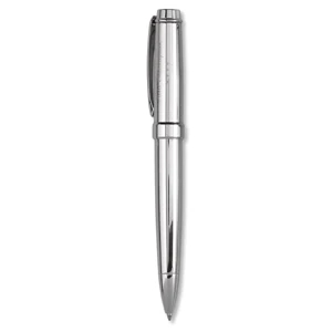 Travis & Wells (tm) Federal - Brass Ballpoint Twist Pen With Chrome Finish