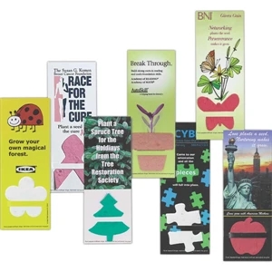 Plant-a-shape Sprout Tyme - Bookmark With Unique Herb Seed Paper Shape Attached