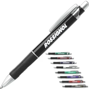 First Team - Translucent Pen With Midsize Body And Comfortable Rubber Grip