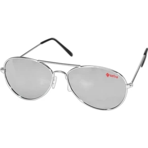 Pilot Ii - Men's Metal Aviator Sunglasses With Mirrored Lenses. 400 Uv Protection