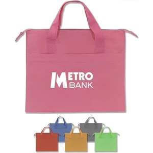 Banker Liberty Bags - Banker Bag With Full Length Front Pocket. Hook And Loop Closure