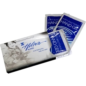 Sanvelope - 3 Working Days - Custom Printed Envelope Sleeve Filled With 2 Anti-bacterial Hand Gel Packets