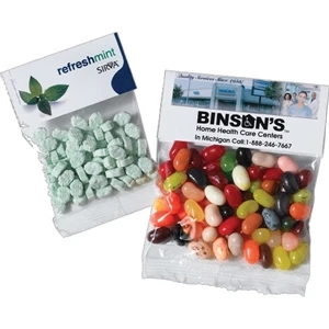 Hansel - Kosher Jelly Beans In Clear Cello Bag With Custom Printed Envelope