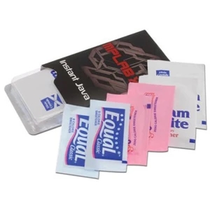 Creamelope - 5 Working Days - Sugar, Equal & Non Dairy Packets In A Dispenser Wrapped With An Imprinted Envelope
