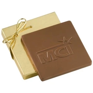 Picasso - 5-15 Working Days; Standard - 2 Oz. Chocolate Bar In Gold Gift Box. Kosher Product