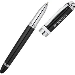 Bettoni (r) - Rollerball Pen With Cap Off Design And Elegant White Accent