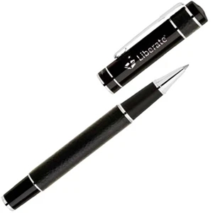 Bettoni (r) - Rollerball Pen With Black Lacquer Cap And Soft Feel Textured Barrel