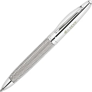 Bettoni (r) - Ballpoint Pen With Twist Action Mechanism And Woven Steel Mesh Barrel