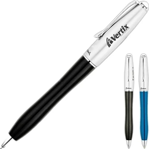 Bettoni (r) - Ergonomic Ballpoint Pen With Vibrant Metallic Finished Barrel