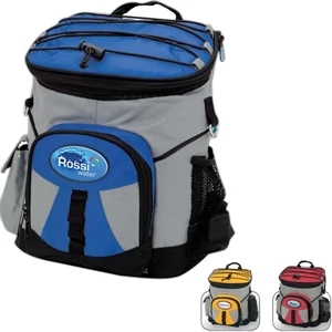 Backpack Cooler With Carry Handle, Shoulder Straps And Elastic Cord Storage
