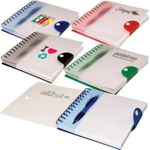 Stowaway - Pen/journal Set With Translucent Starlight Pen And Ruled Journal
