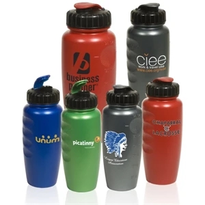 Polyclean (tm) Eco-responsible (tm) - 28 Oz. High-density Polyethylene Pearl-tone Gripper Bottle - Bpa Free