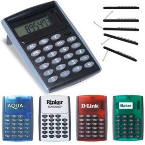 Robot Series (r) - Jumbo Desk Calculator, With Rotating Cover, Automatically Creates An Easel