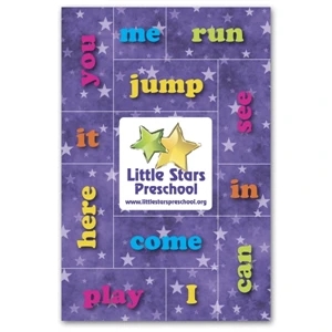 Educational Message Magnet With 12 Magnetic Reading/site Words And Square Magnet
