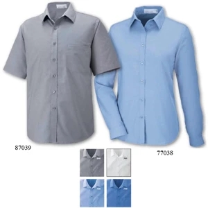 North End (r) Maldon - 3 X Lt - 4 X Lt - Men's Tall Short Sleeve Oxford Shirt With Spread Collar