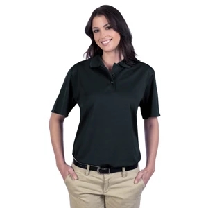 2 X L - Women's 5.0 Oz 100% Polyester Performance Material Mesh Sports Shirt. Blank