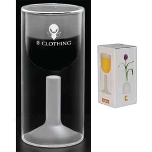 Highwave Tulip - Insulated 10 Oz. Glass, Flip It Over And Reveal A Stunning Bud Vase