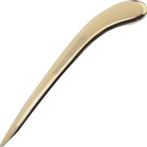 Sovereign - Gold Plated Zinc Alloy Letter Opener, 8 1/2" X 1 1/8" X 1/4"