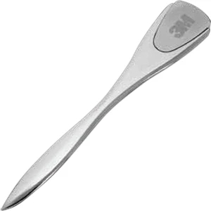 Osborne - Matte/polished Silver Plated Zinc Alloy Letter Opener, 6" X 1" X 1/8"