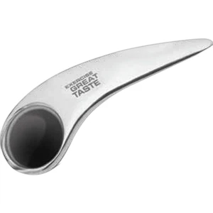 Nouveau - Polished Silver Plated Zinc Alloy/glass Letter Opener With Magnifier