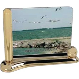 Designer Gallery - Gold Plated Zinc Alloy Frame That Holds A 6" X 4" Image