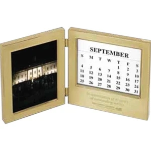 Traditions I - Double Frame With 7 Perpetual Calendar Cards, Holds 3" X 4" Image