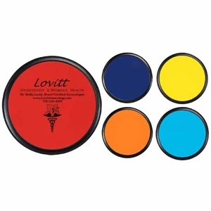 Colorfest;skuba - Coaster Made Available In A Rainbow Of Exciting Colors