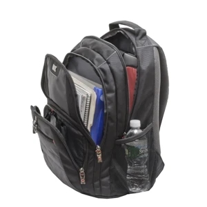 Pillar - This 16" Protective Computer Backpack Offers A Unique Combination Of Fabrics