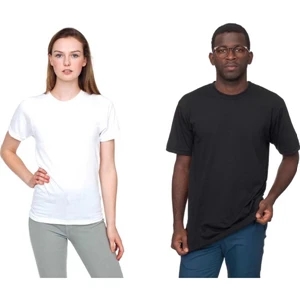 Dri - Release (r) - 2 X L-white - Environmentally Friendly Unisex T-shirt With Durable Rib Neckband. Blank