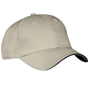 Port & Company (r) - Structured Sandwich Bill Cap With Hook And Loop Closure