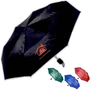 The Compact - Umbrella, Hand Operated Folding Design With Velcro Closure