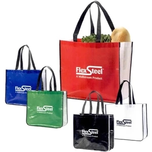 The Retailer - Black - Shopping Bag, 70g Non Woven And 30g Laminated Non Woven Polypropylene