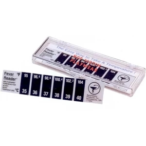 Easy Fever Reader - Instant Read Fever Indicator With Reusable Single Strip
