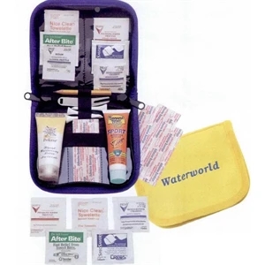 Jr. Deluxe - Golf Kit. Clip Is Convenient Bi-fold Case To Your Golf Bag