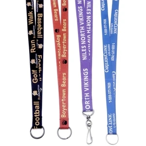 Vip - 5/8" - Woven-in Lanyard. Great Looking Lanyard. Available In 3 Widths