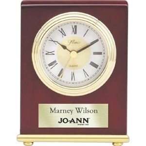 Rosewood Collection - Rosewood Desk Clock. Fast Track Service Available. New!
