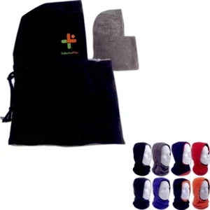 Reversible Neck Warmer With Hat