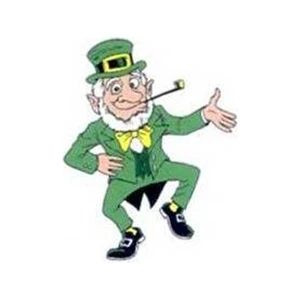 Temporary Tattoos (tm) - Stock, Non Toxic, Hypoallergenic 2" X 2" Leprechaun Tattoo, Fda Certified