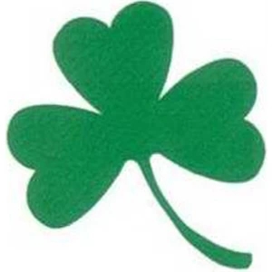 Temporary Tattoos (tm) - Stock, Non Toxic, Hypoallergenic Shamrock With 3 Leaves Tattoo, Fda Certified