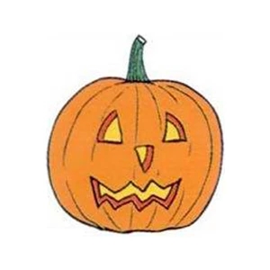 Temporary Tattoos (tm) - Stock, Non Toxic, Hypoallergenic 2" X 2" Jack O' Lantern Tattoo Is Fda Certified